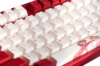Клавіатура дротова Varmilo VEA108 Koi MX Silent Red Red/White (100046150)