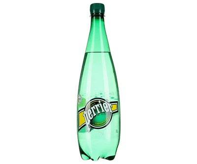 Perrier, 1 л, Упаковка 6 шт., Пер'є, Вода мінеральна газована, ПЕТ