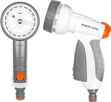 Пистолет для полива 7 режимов Bradas Water Click, White Line (WL-EN53M)