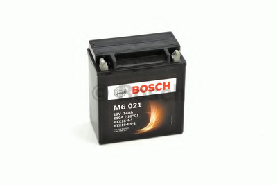 Мото аккумулятор 14Ач 210А "+" слева BOSCH, 0092M60210