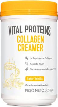 Suplement diety Vital Proteins Collagen Creamer Vanilla Flavour 305 g (0850005892076)