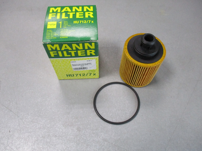 Фильтр масляный OE682 MANN HU712/7X OPEL 1.3 CDTI