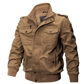 Летняя куртка U.S Army из хлопка койот размер XL