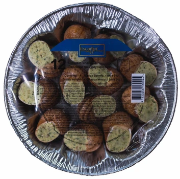 Равлики Escargot de Bourgogne по – Лімузинськи (упаковка тарілка 130 гр.)