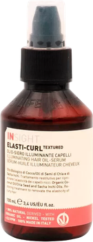 Serum olejowe do włosów kręconych Insight Elasti-Curl nabłyszczające 100 ml (8029352358098)
