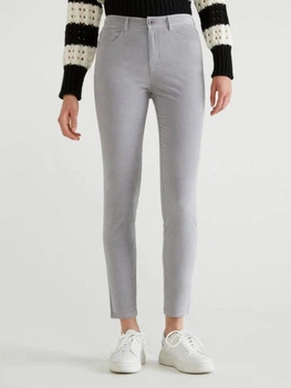 Брюки женские United Colors of Benetton 4AH7573Y4-22P 38 Серые (8033379668580)