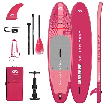 Сапборд Aqua Marina CORAL R ADVANCED 10’2″ 2023 - надувная доска для САП сёрфинга, sup board BT-23COPR