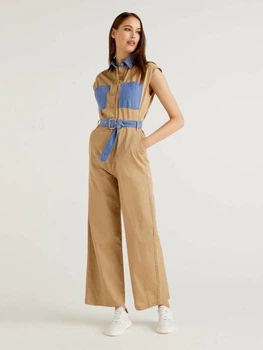 Комбинезон женский United Colors of Benetton 4JO958173-393 42 Бежевый (8300898154734)