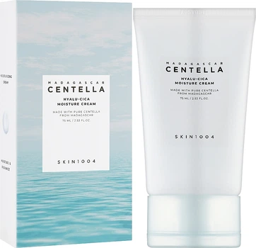 Увлажняющий крем SKIN1004 Madagascar Centella Hyalu-Cica Moisture Cream с Экстрактом центеллы и Гиалуроновой кислотой 75 мл (8809576261493)