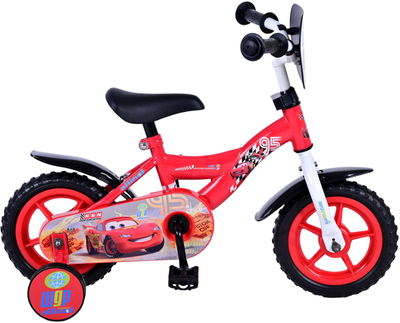 Rower dziecięcy Volare Disney Cars 10 Czerwony (31005-NP) (8715347911002)