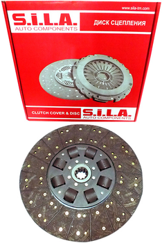 Ведомый диск сцепления S.I.L.A. ЯМЗ 42 мм (182.1601130) (AVT103303)