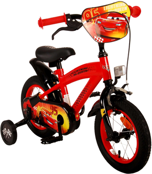 Rower dziecięcy Volare Disney Cars 12'' Czerwony (8715347212932)