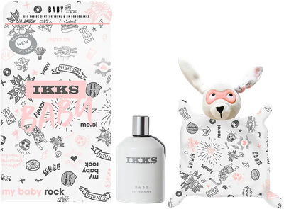 Zestaw dla dzieci Ikks My Baby Rock Aromatyczna woda 100 ml + Plusz (3331849020148)