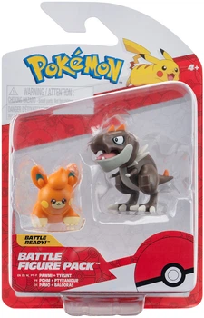 Набір ігрових фігурок Pokemon W17 Тайрант і Павмі (Pkw3572)