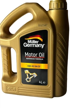 Моторное масло Muller Germany 10W-40 SN/CF 4л Motor oil