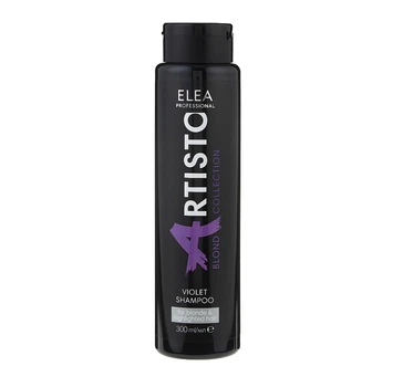 Шампунь для волос тонирующий фиолетовый Elea Professional Artisto Violet Shampoo 300 мл
