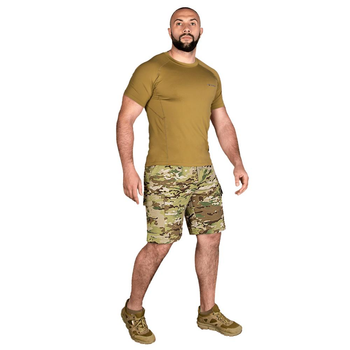 Летние шорты CamoTec Basic Multicam мультикам 2XL