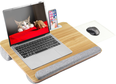 Підставка для ноутбука TECHly Bamboo Portable Laptop Desk (8059018366594)