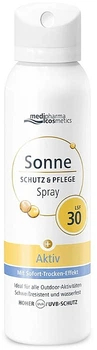 Сонцезахисний водостійкий спрей-аерозоль для обличчя та тіла - Pharma Hyaluron Sonne SPF 30 150ml.
