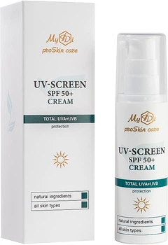 Сонцезахисний крем для обличчя - MyIDi UV-Screen Cream SPF 50+ 50ml (952326-1211718-2)