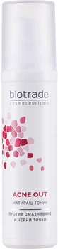 Тонік для жирної та схильної до акне шкіри Biotrade Acne Out Mattifying Tonic 60ml (674917-592651-2)