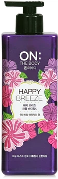 Парфюмированный гель для душа LG Household & Health Care On the Body Happy Breeze 500ml (707301-910900-2)