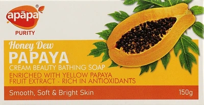 Антиоксидантное мыло с экстрактом желтой папайи "Медовый цвет" - Apapa Purity Honey Dew Papaya 150g (150g) (1150180-1534708-2)