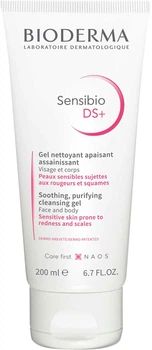 Очищаючий гель для обличчя Bioderma Sensibio DS+ Soothing Purifying Cleansing Gel 200мл (200мл) (597861-529753-2)