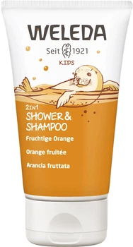 Дитячий шампунь-гель "Апельсин" Weleda Kids 2in1 Happy Orange Shampoo & Body Wash 150мл (150мл) (725456-650822-2)