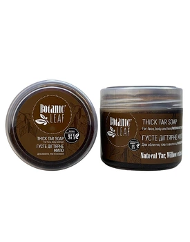 Мыло густое дегтярное для лица, тела и волос - Botanic Leaf Thick Tar Soap 300ml (1166976-1555262-2)