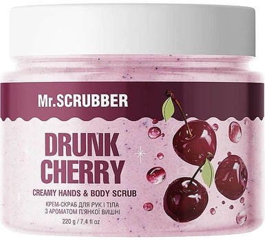 Крем-скраб для рук і тіла з ароматом п'янкої вишні - Mr.Scrubber Drunk Cherry 250g (1150811-1535472-2)
