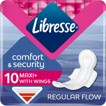 Гігієнічні прокладки Libresse Maxi Normal Soft 10шт (10 шт.) (769018-700887-2)