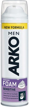 Пена для бритья для чувствительной кожи ARKO Men Shaving Foam Sensitive 200ml (670529-586097-2)
