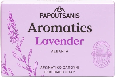 Парфюмированное мыло "Лаванда" - Papoutsanis Aromatics Bar Soap 100g (1086232-1444403-2)