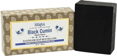 Мыло ручной работы "Черный тмин" - Aasha Herbals Luxury Collection Black Cumin Handmade Soap Skin Healing 100g (1147587-1531616-2)