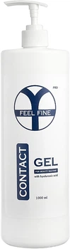 Контактний гель для апаратних процедур з гіалуроновою кислотою - Feel Fine Contact Gel With Hyaluronic Acid 1000ml.