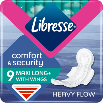 Гігієнічні прокладки Libresse Maxi Long Soft 9шт (9 шт.) (769020-701134-2)