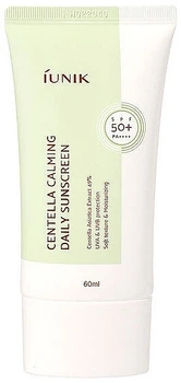 Сонцезахисний крем із екстрактом центелли - Iunik Centella Calming Daily Sunscreen SPF50+ 60ml (1048898-1394605-2)