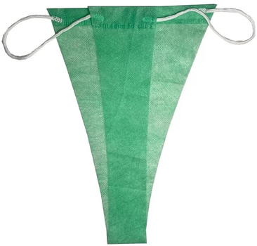 Трусики-стрінги для спа-процедур, зелені, L/XL - Monaco Style 50шт (1104769-1472182-2)
