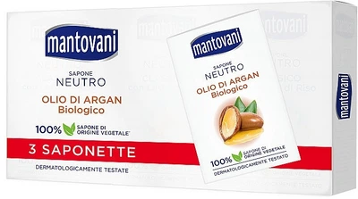 Мыло "Аргана" - Mantovani 3x90g (1305471-151127)
