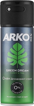 Дезодорант-спрей мужской - Arko Men Green Dream Forest & Tree 150ml (150ml) (1173603-1565688-2)