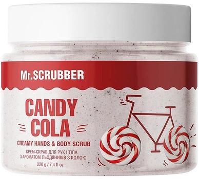 Крем-скраб для рук и тела с ароматом леденцов с колой - Mr.Scrubber Candy Cola 250g (1150807-1535461-2)