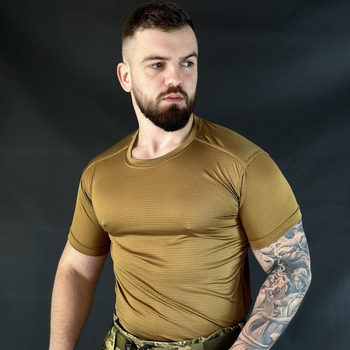 Мужская сетчатая футболка джерси койот размер 3XL