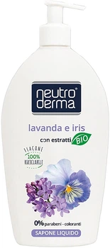 Жидкое мыло с органическими экстрактами Лаванды и Ириса - Neutro Derma Lavanda e Iris 1000ml (1163367-1551608-2)