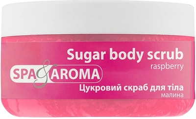 Сахарный скраб для тела "Малина" - Bioton Cosmetics Spa & Aroma Sugar Body Scrub Raspberry 250ml (1161514-1549491-2)