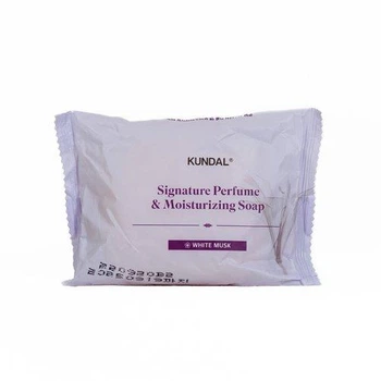 Мыло для тела парфюмированное "Белый Мускус" Kundal Signature Perfume & Moisturizing Soap White Musk 85g (1 шт)