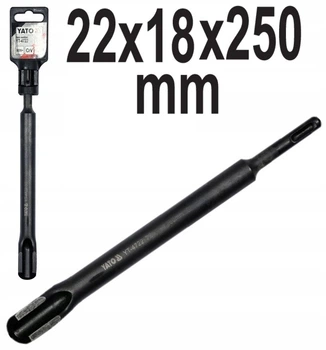 Лопатка Для Штроби на Перфоратор SDS-Plus 22 х 250 мм CrV YATO (YT-4722)