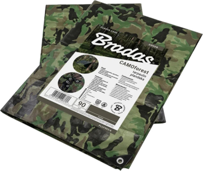 Тент Bradas CAMOforest 1.5х5м 90 г/м² Камуфляж (PLCF901,5/5)