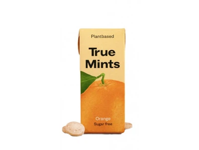 Цукерки освіжаючі М'ятні зі Смаком Апельсину True Mints 13 г (20342069)
