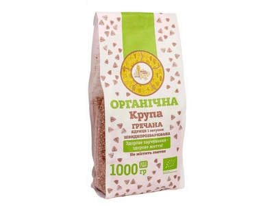 Крупа гречана, швидкорозварювана органічна (ядриця 1 гатунок) Galeks-Agro (18972281)
